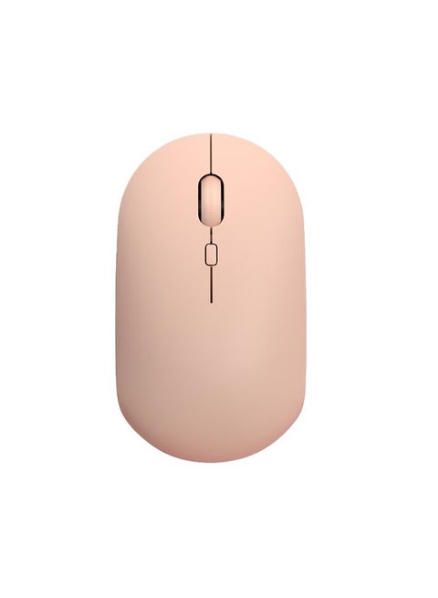 M241 Wireless Mouse Office Mouse Home Business Office Laptop Desktop USB Interface Plug and Play Light Sound Mouse Wireless Milk tea