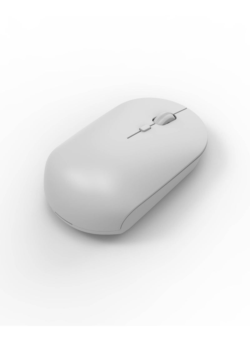 HP M241 Wireless Mouse Office Mouse Home Business Office Laptop Desktop USB Interface Plug and Play Light Sound Mouse Wireless WHITE  - Image 2