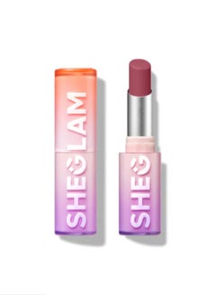 شيجلام SHEGLAM DYNAMATTE BOOM LONG-LASTING MATTE LIPSTICK-TAKE ACTION  - Image 1