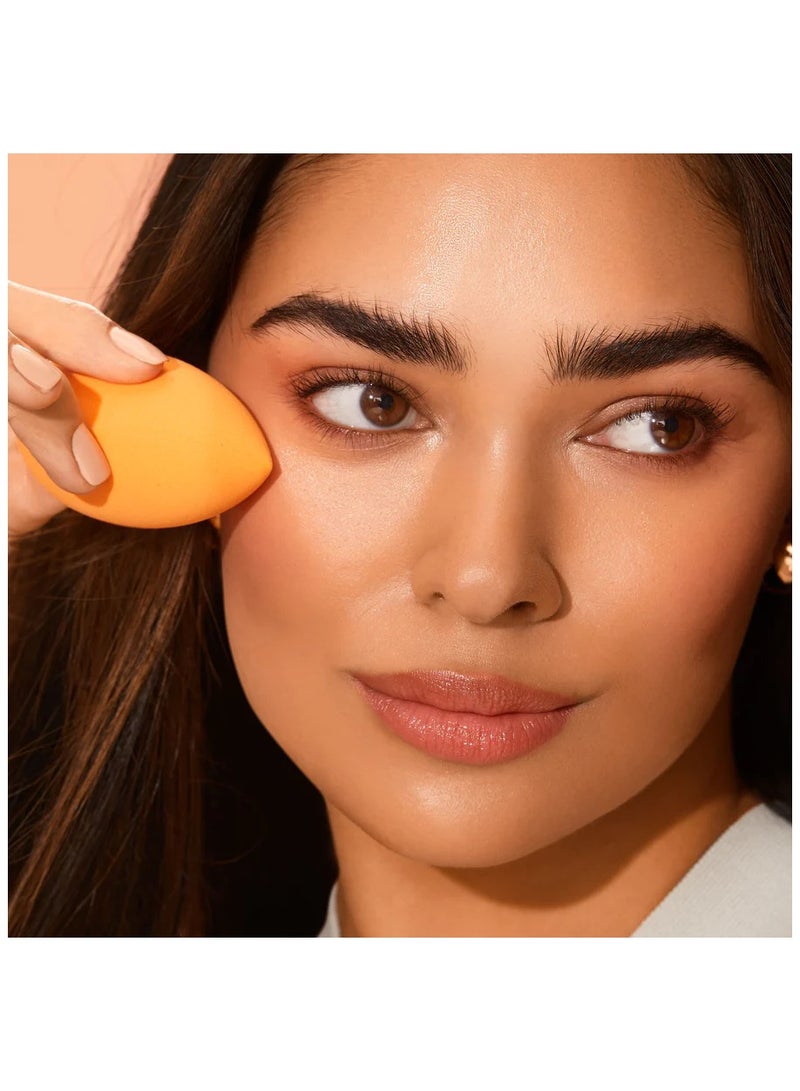 REAL TECHNIQUES Everyday Essentials Set, Multi-Functional Makeup Brush, Makeup Egg + Four Brushes Set Multicolor  - Image 4