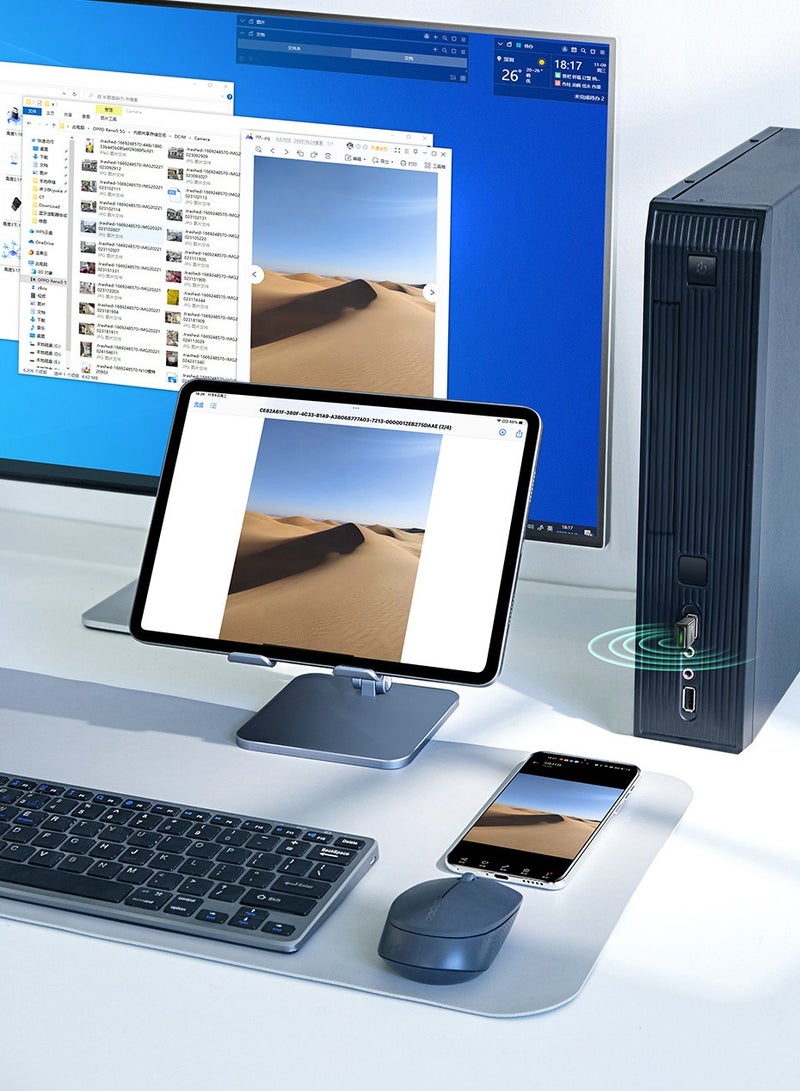 بيسوس - محول USB بلوتوث 5.3 للكمبيوتر الشخصي، دونجل بلوتوث للكمبيوتر المكتبي والكمبيوتر المحمول، نقل لاسلكي لسماعات الرأس بلوتوث ومكبرات الصوت وطابعات لوحة المفاتيح والماوس تدعم نظام التشغيل Windows 11/10/8.1 - Image 1