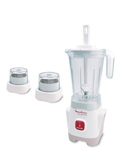 مولينكس Blender With Grinder And Grater 400 Watt capacity 1.5 liter White LM2421EG 400 W LM2421EG White  - Image 1