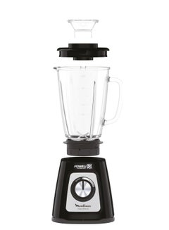 Moulinex Blendforce Blender, Glass Jar, Grinder and Grater - 1.75 L 800 W LM4358EG Black  - Image 2