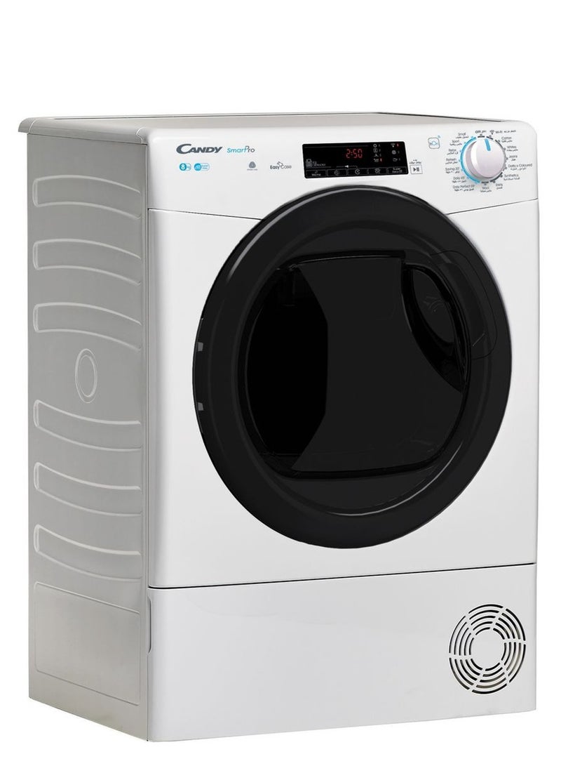 CANDY Front Load Condenser Dryer 8 kg CSOEC8TBE-19 White - Image 2