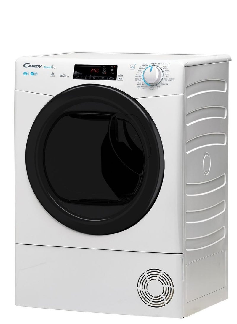 CANDY Front Load Condenser Dryer 8 kg CSOEC8TBE-19 White - Image 3