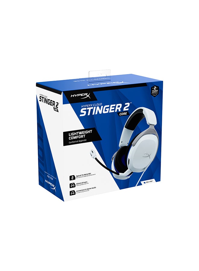 HyperX Cloud Stinger 2 Core Gaming Headset for PlayStation-White - pnsku/N70069136V/45/_/1714988337/20144bb5-5573-4195-a647-9b830a0d7c70