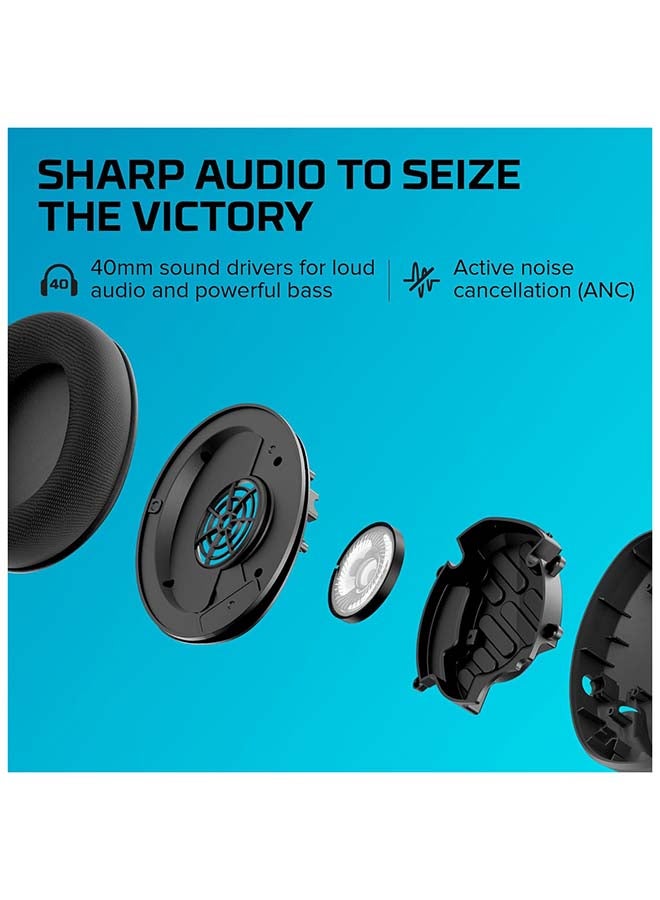 HYPERX Cloud Stinger 2 Core - Gaming Headset for Playstation, Lightweight Over-Ear Headset with mic, Swivel-to-Mute Function, 40mm Drivers - White |  639N7AA#A2N - Image 3