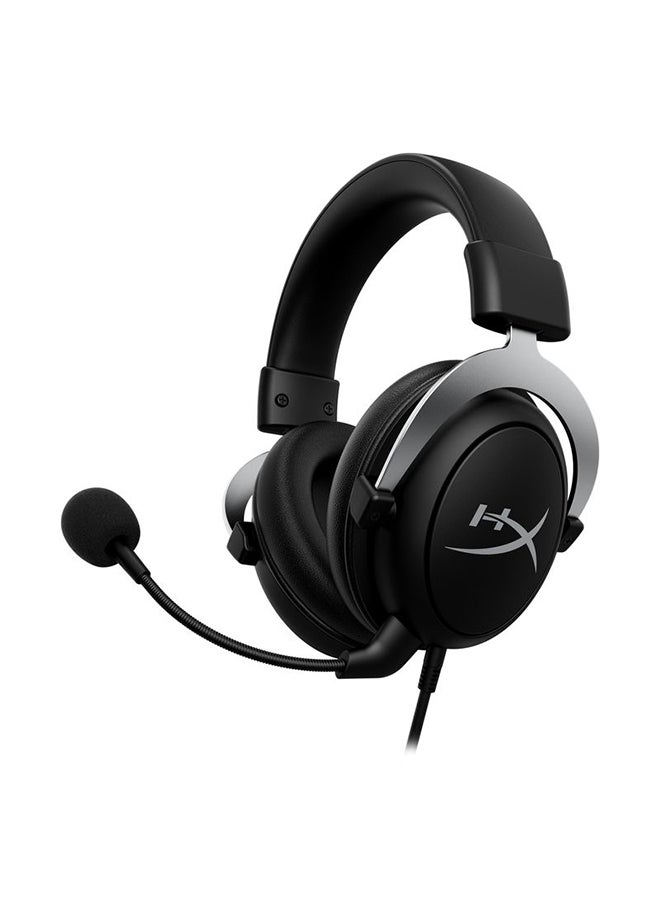 HyperX CloudX, Official Xbox Licensed Wired Over the Ear Headset with Mic (Silver) - Image 1