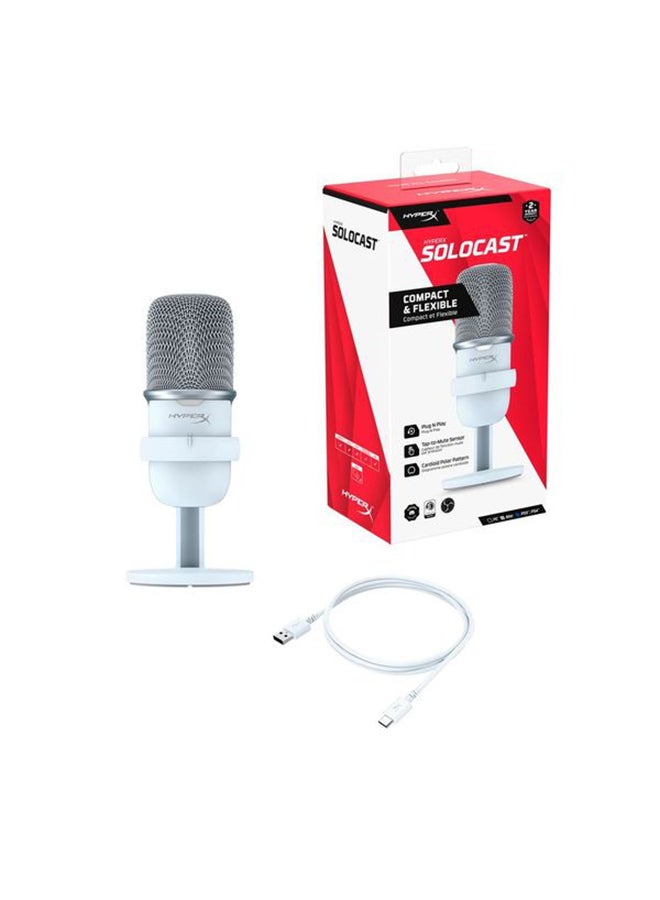 HYPERX - SoloCast- 24 Bit Upgrate - USB Condenser Gaming Microphone, for PC, PS4, and Mac - Image 1