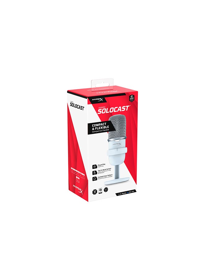HYPERX - SoloCast- 24 Bit Upgrate - USB Condenser Gaming Microphone, for PC, PS4, and Mac - Image 1