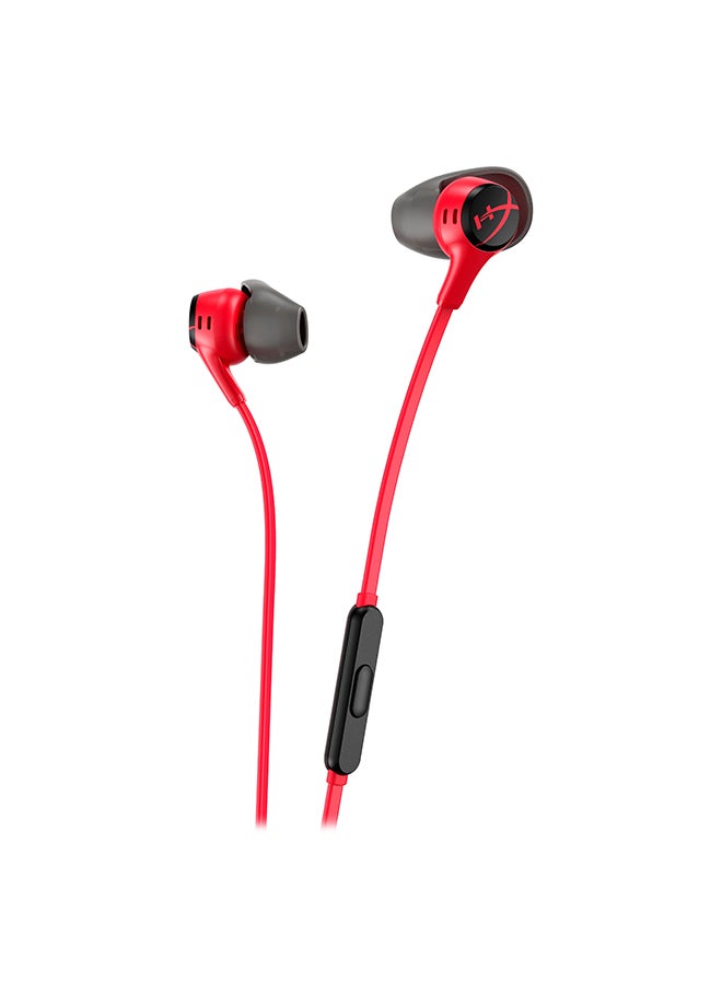 HYPERX - HyperX Cloud Earbuds II - Red - Image 1
