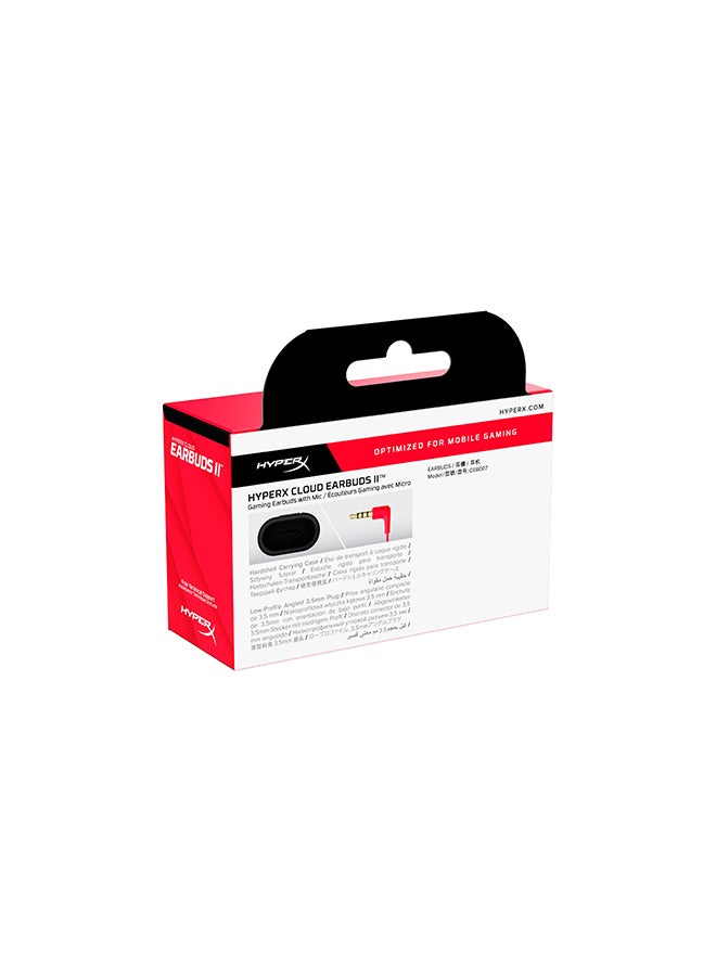 HYPERX - HyperX Cloud Earbuds II - Red - Image 1
