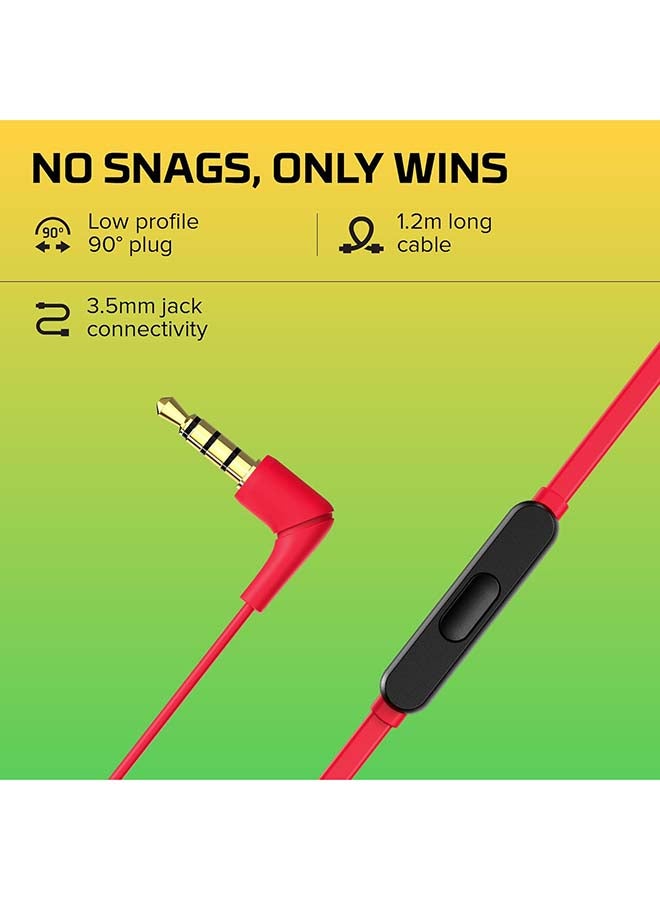 هايبركس سماعات أذن للألعاب HyperX Cloud II مع ميكروفون باللون الأحمر - Image 3