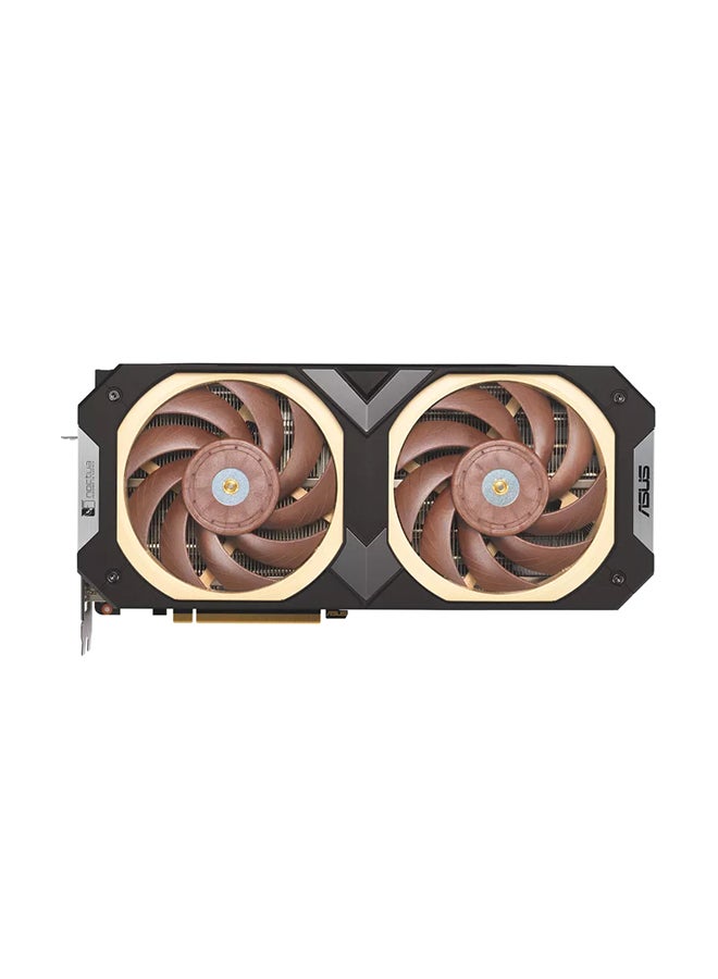 GeForce RTX 4080 SUPER Noctua OC Edition Graphics Card, 16GB GDDR6X 256-Bit Memory, 2595 MHz Boost Clock, 9728 CUDA Cores, 22.4 Gbps Memory Speed, OpenGL4.6, PCI E 4.0, 2x HDMI, 3x DP | 90YV0KA2-M0NA00