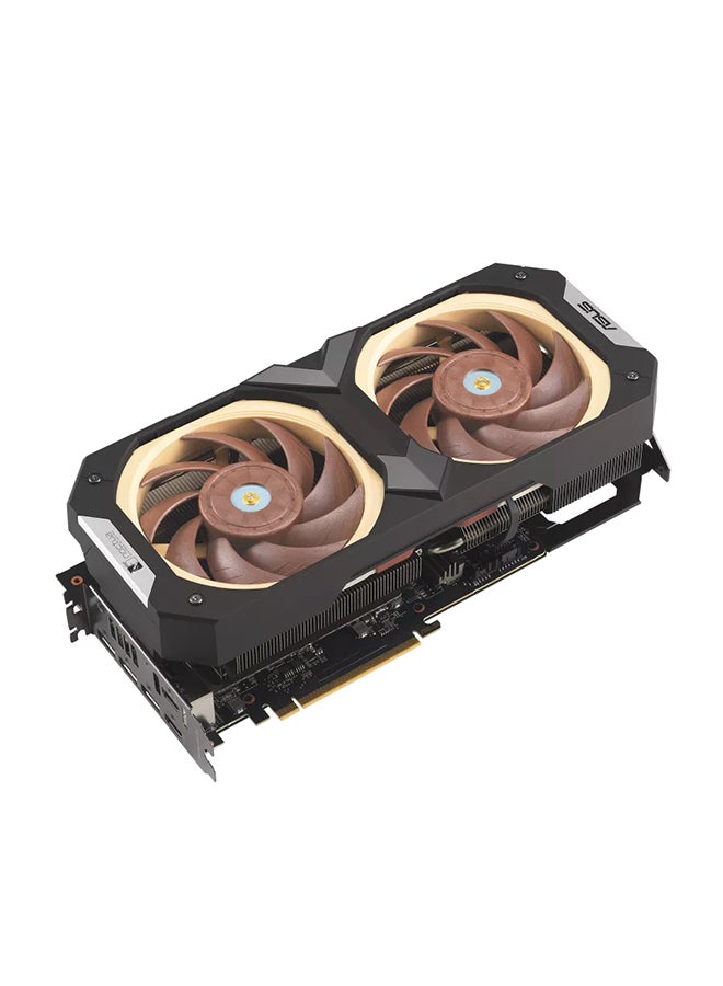 GeForce RTX 4080 SUPER Noctua OC Edition Graphics Card, 16GB GDDR6X 256-Bit Memory, 2595 MHz Boost Clock, 9728 CUDA Cores, 22.4 Gbps Memory Speed, OpenGL4.6, PCI E 4.0, 2x HDMI, 3x DP | 90YV0KA2-M0NA00
