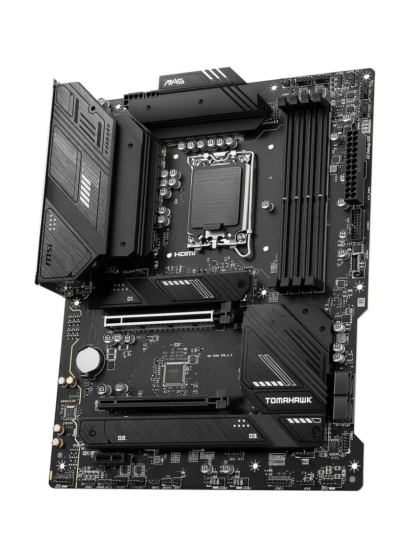 MSI MAG B760 Tomahawk Wifi LGA1700 ATX Motherboard, Intel B760 Chipset, 4x DDR5, 128GB Max Memory Capacity, Wi-Fi 6E, 2.5Gbps LAN, 2x PCI-E x16, 3x M.2 1x HDMI™ 1x DP, USB 2.0/3.2 Black  - Image 3