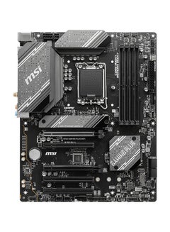 إم اس أي اللوحة الأم B760 Gaming Plus WIFI DDR5 ATX، مقبس LGA 1700، مجموعة شرائح Intel B760، وضع ثنائي القناة، Intel Wi-Fi 6E، فتحة PCI-E x16 5x، تخزين 2x M.2  - Image 2