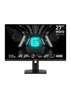 G274QPX Gaming Monitor, 27" WQHD Rapid IPS, 240Hz Refresh Rate, 1ms (GtG) Response Time, NVIDIA G-Sync Technology, 1.07B Color Support, Narrow Edge-to-Edge Bezel, Black Black