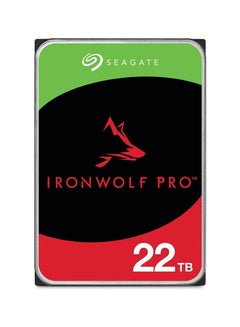 قرص صلب داخلي NAS بحجم 22 تيرابايت IronWolf Pro SATA III مقاس 3.5 بوصة، سرعة 7200 دورة في الدقيقة، ذاكرة تخزين مؤقتة بحجم 512 ميجابايت، معدل نقل بيانات يصل إلى 285 ميجابايت/ثانية، متوسط وقت الأعطال 2.5 مليون ساعة، Seagate Rescue Data Recovery | ST22000NT001 - pnsku/N70069196V/45/_/1716272266/c37e7fbe-6169-41f8-9874-12e9f3a7adff