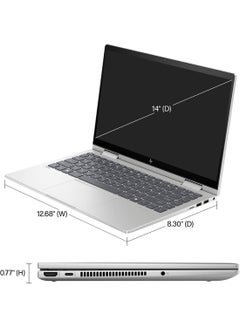 Envy X360 14-es1023dx (Upgraded Version) Laptop With 14-Inch FHD IPS Display, Core 7-1150U Processor/16GB RAM/ 512GB SSD/Intel Iris Xe Graphics/Windows 11 Finger Print Reader English Silver - pnsku/N70069226V/45/_/1715594945/1b129590-191b-4fc0-b8a7-a042ad13f3ba