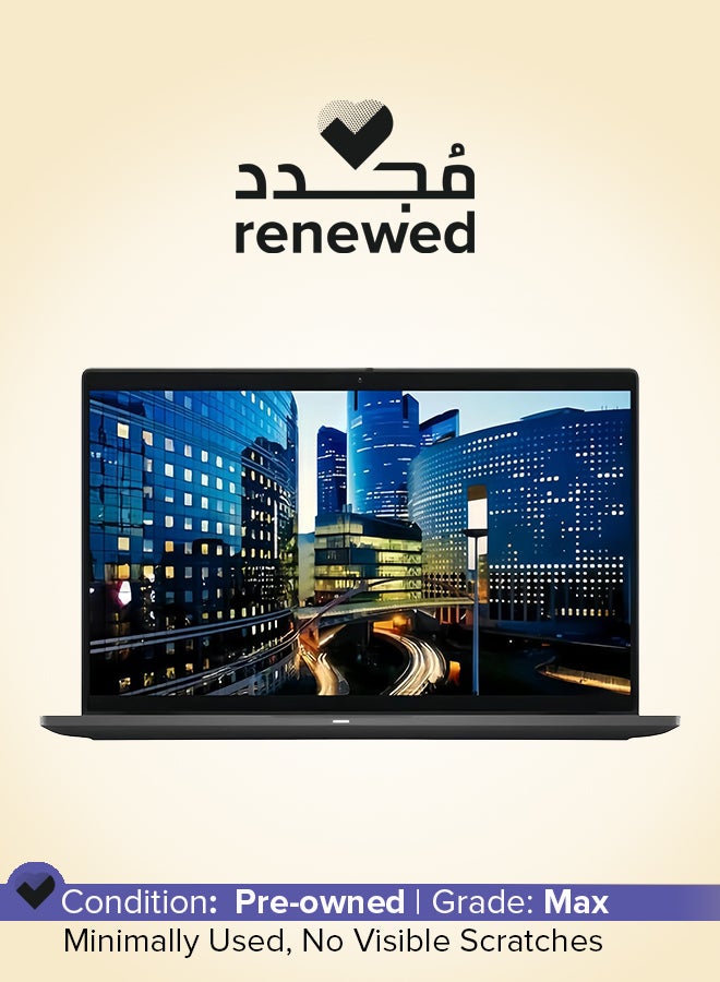 Renewed - Latitude 7410 Notebook With 14-Inch Display,Intel Core i5/10th Gen/Quad Core/16GB RAM/256GB SSD English Black