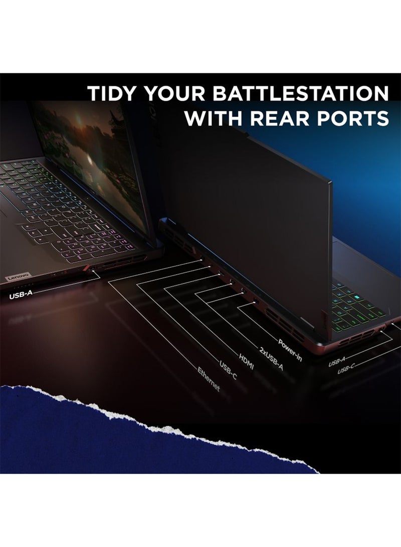 لينوفو - كمبيوتر محمول Legion Pro 5 بشاشة مقاس 16 بوصة ومعالج Core i7-14650HX وذاكرة وصول عشوائي سعة 32 جيجابايت ومحرك أقراص SSD سعة 1 تيرابايت وبطاقة رسومات Intel Iris XE ونظام تشغيل Windows 11 - Image 1