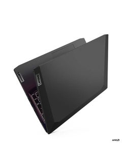 Lenovo Ideapad Gaming 3 Laptop With 15.6-Inch Display, AMD Ryzen 5-5500H Processor/8GB RAM/512GB SSD/4GB GeForce RTX 2050 Graphics Card/Windows 11 English/Arabic Shadow Black (Upgraded Version)  - Image 5