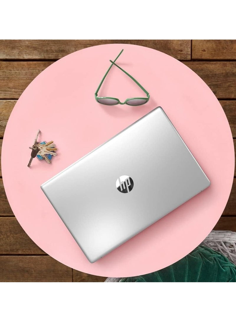 HP - Newest (Upgraded Version) Laptop With 17 Inch WUXGA Display, Core i5 Processor/16GB RAM/512GB SSD/Intel Iris Xe Graphics/Windows 11 + Free Mouse English Natural Silver - Image 1