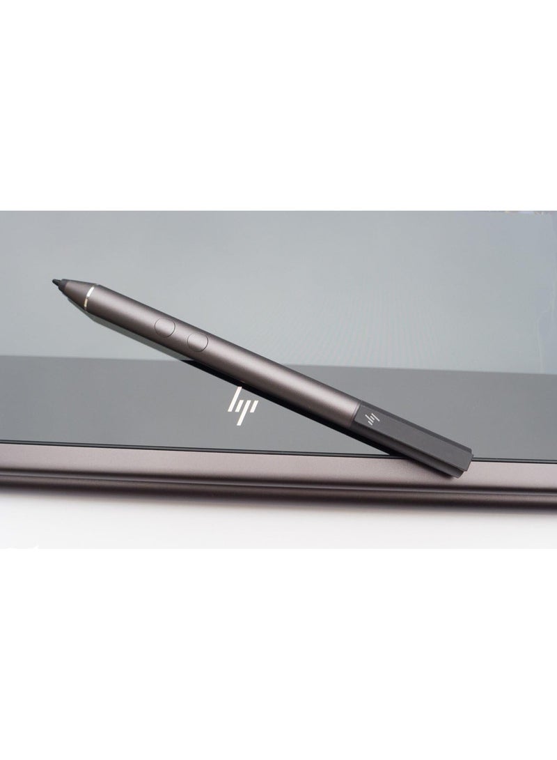 إتش بي - كمبيوتر محمول Slim Envy قابل للتحويل 2 في 1 مع شاشة مقاس 15.6 بوصة ومعالج Core i7-13550U من الجيل الثالث عشر وذاكرة وصول عشوائي سعة 32 جيجابايت ومحرك أقراص SSD سعة 1 تيرابايت وبطاقة رسومات Intel Iris XE ونظام تشغيل Windows 11 مع قلم HP Styles - Image 1
