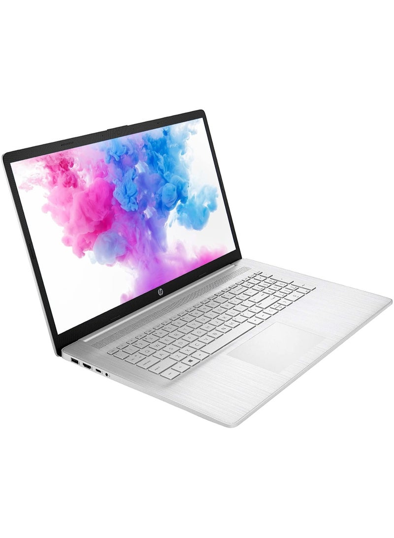 HP - Newest (Upgraded Version) Laptop With 17 Inch WUXGA Display, Core i5 Processor/16GB RAM/1TB SSD/Intel Iris Xe Graphics/Windows 11 + Free Mouse Arabic Natural Silver Arabic Natural Silver - Image 1