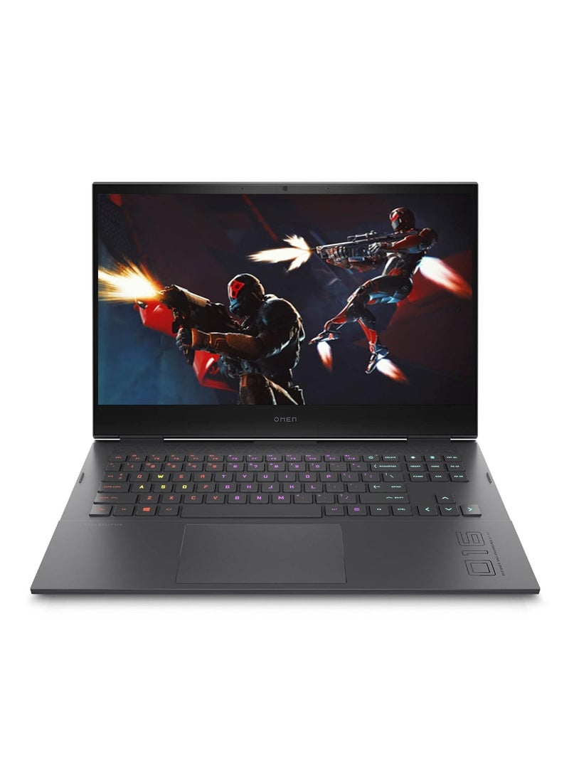 HP - OMEN Gaming Laptop 16 Laptop With 16.1-Inch Display, Core i9-13900HX Processor/64GB RAM/2TB SSD/NVIDIA GeForce RTX 4060 Graphics Card/Windows 11 English/Arabic Black - Image 1