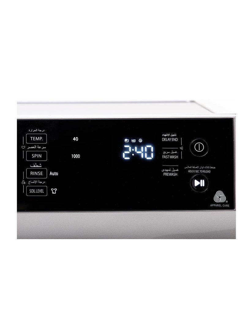 Toshiba - Full Automatic Washing Machine Front Loading Touch Screen  8 KG 8 kg TW-BJ90M4E(SK) Silver - Image 1