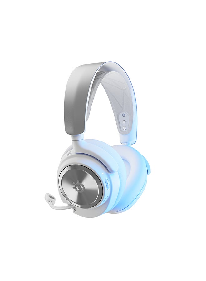 ستيل سيريز SteelSeries Arctis Nova Pro Wireless Gaming Headset - PlayStation White  - Image 5