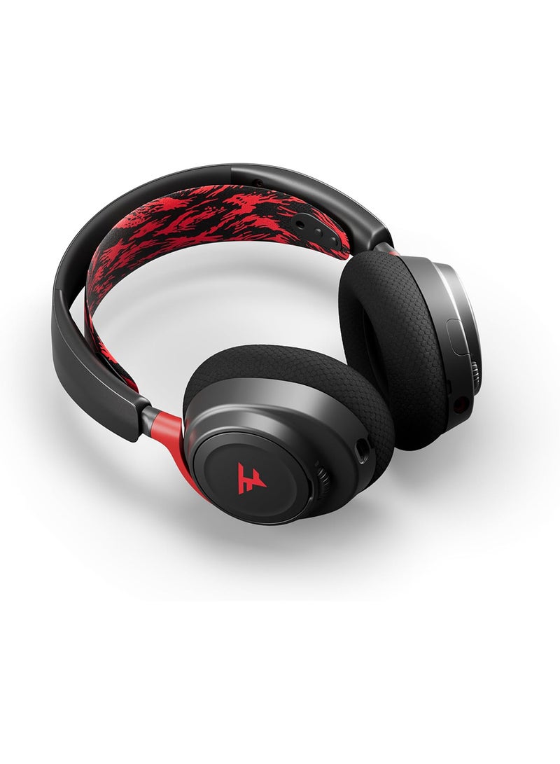 steelseries Arctis Nova 7 FaZe Clan Edition Multi-System Gaming & Mobile Headset, 40mm Neodymium Drivers, ClearCast Gen2 Retractable Boom, Wide Compatibility, Black | 61556 - Image 2