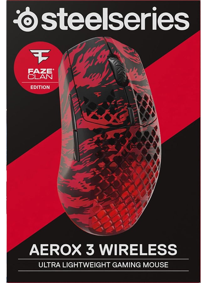ستيل سيريز SteelSeries Aerox 3 Wireless Gaming Mouse - Faze Clan Edition  - Image 4