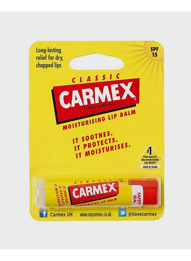 CARMEX Original Lip Balm Click Stick 4.25 Grams white  - Image 2