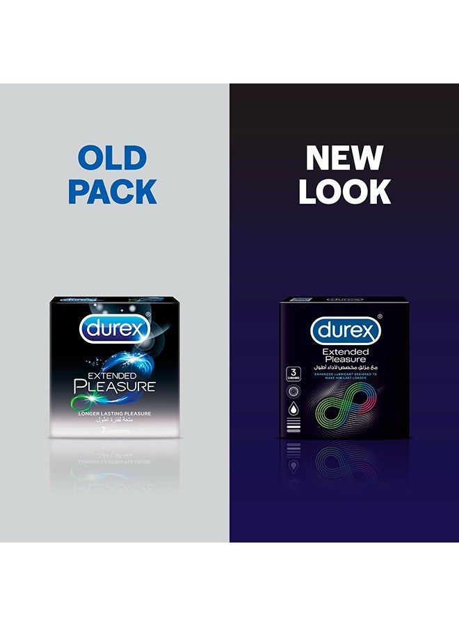 Durex Extended Pleasure Condom Pack of 3 - Image 2