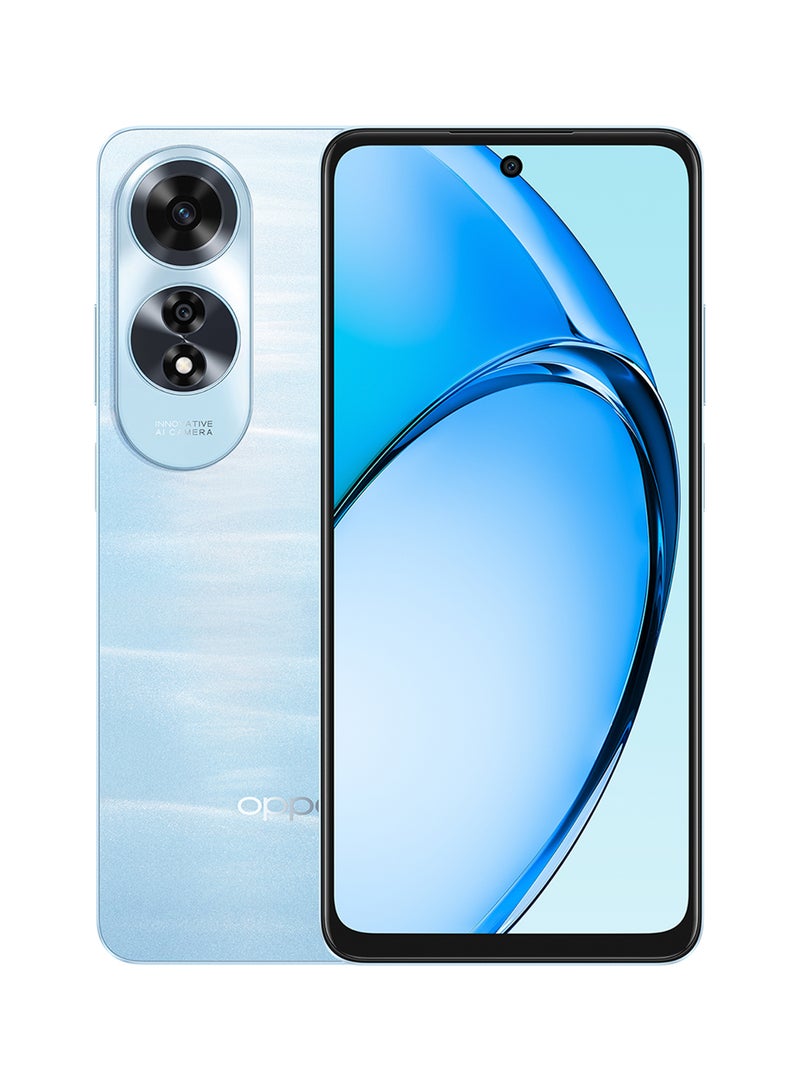 OPPO - A60 Dual SIM 8GB RAM 256GB Ripple Blue  - Middle East Version - Image 1