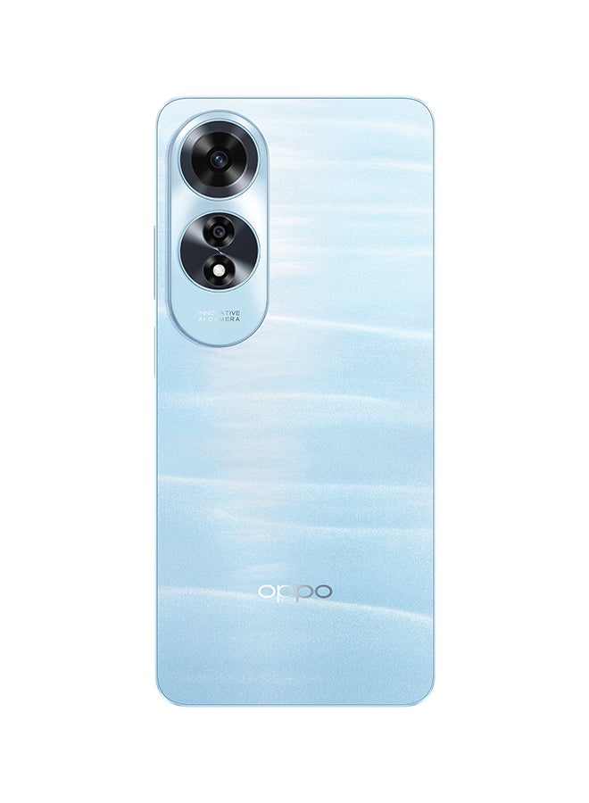 OPPO - A60 Dual SIM 8GB RAM 256GB Ripple Blue  - Middle East Version - Image 1