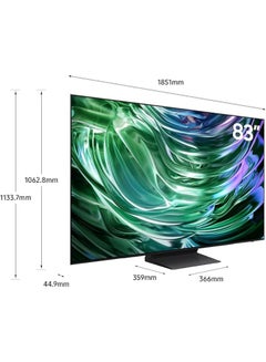 Smart TV, Big TV, OLED, S90D, 83 Inch, 2024, NQ4 AI Gen2 Processor, OLED HDR+, Tizen OS QA83S90DAEXZN Graphite Black QA83S90DAEXZN Graphite Black - pnsku/N70069385V/45/_/1738051588/b80787d9-e6b6-4968-8408-4ba7d83804bd