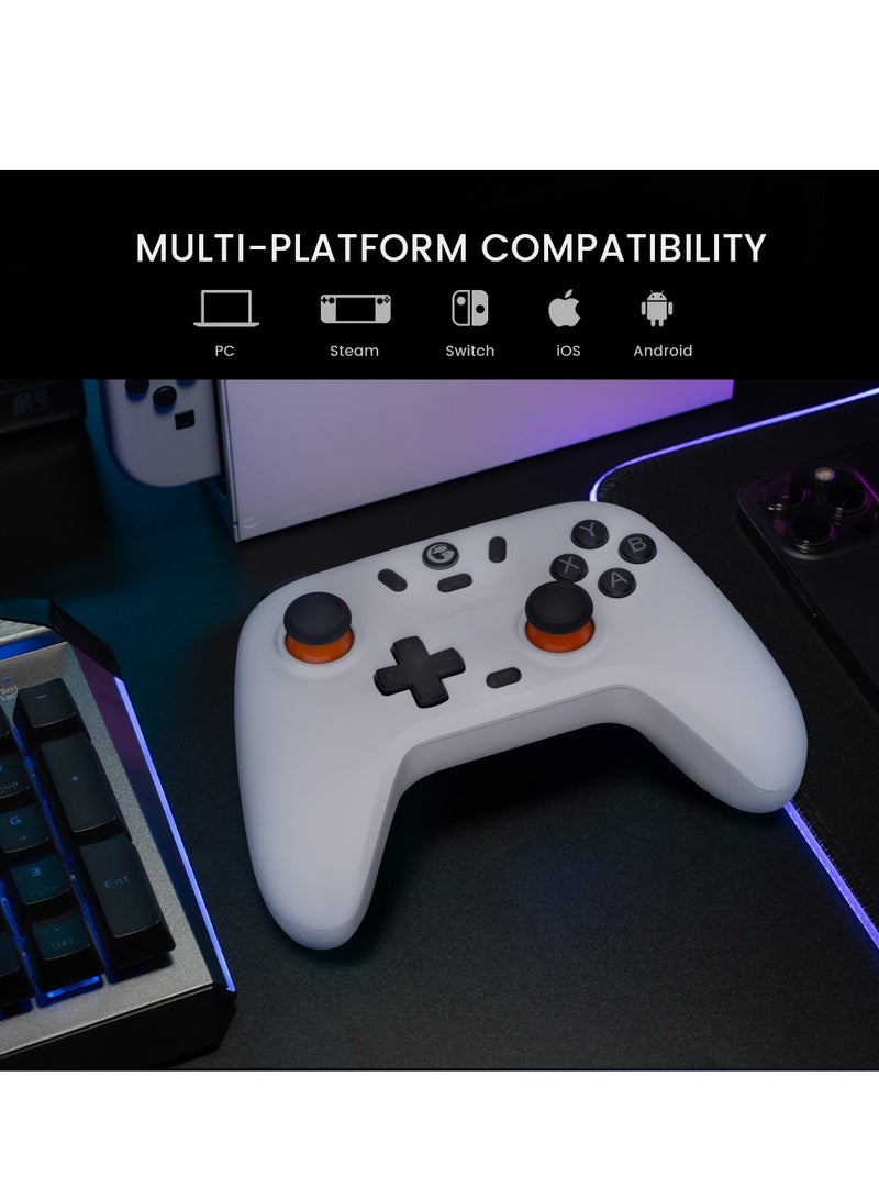 جيم سير - Nova Lite 2.4g Wireless Controller for Windows PC, iPhone, Android, Switch Steam Deck, Bluetooth Controller Gamepad with Hall Effect Trigger,Turbo,Rumble Vibration (Nova Lite(Purple)) - Image 1