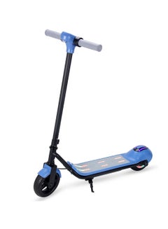 Blue Electric Scooter, Folding Bluetooth Lighted Scooter, LED Display, 6.5 inches, Solid Tyres, Three Speed Modes, 8km Range, Max 220kg - pnsku/N70069424V/45/_/1715065287/83687134-d0b4-4536-bd8e-a659f129080d