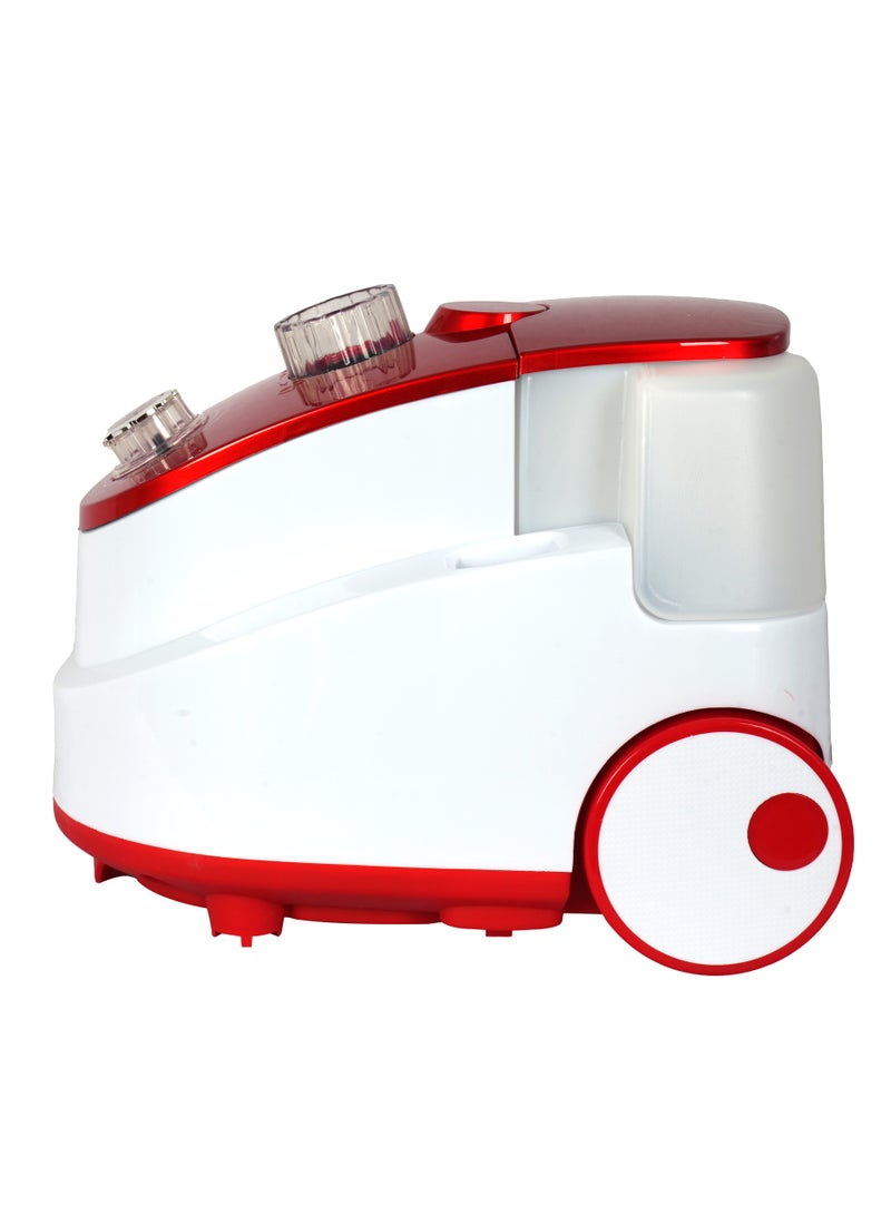 AFRA AFRA Garment Steamer with Iron Board, 1.6L, 1950w 30s Heating time, 50mins Working time, 32g/Mins Air output, Adjustable Telescopic Pole, 47 to 117cm stand height, AF-1950GSRD, 2 Year Warranty. 1.6 L 1950 W AF-1950GSRD white  - Image 3