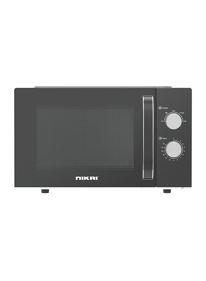 30 Liter Microwave Oven, 5 Power Levels including Defrost, 900 Watts, 35 Mins Cooking Timer, Pull Handle Door, Manual 30 L 900 W NMO3010MX Black 