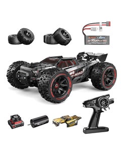 MYTOYS MJX Hyper Go 14210 Brushless RC Cars for Adults,1/14 High-Speed 55-75KMH Fast RC Truck,2SBattery, 4wd Offroad Electric Powered Remote Control Cars Gift for Boys with 2 Shells and Extra Tires  - Image 1