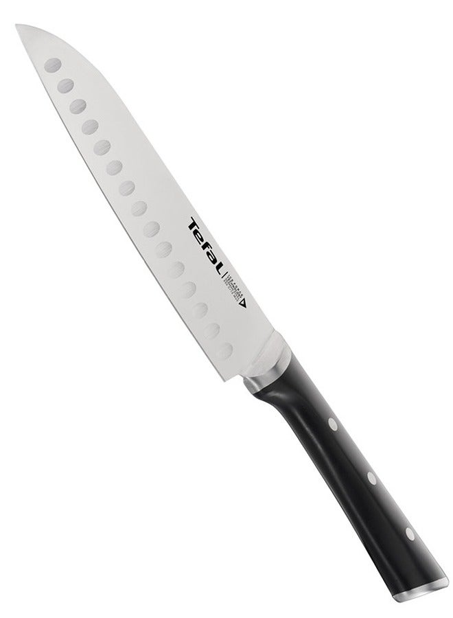 Tefal Ice Force 18 Cm Santoku Knife Stainless Steel K2320614 Silver/Black Silver/Black 28cm - Image 5