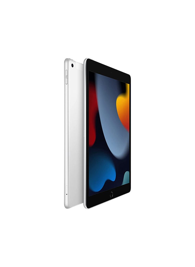 ابل  Renewed - iPad 2021 (9th Gen) 10.2-Inch 64GB Wi-Fi Silver - International Version - Image 3