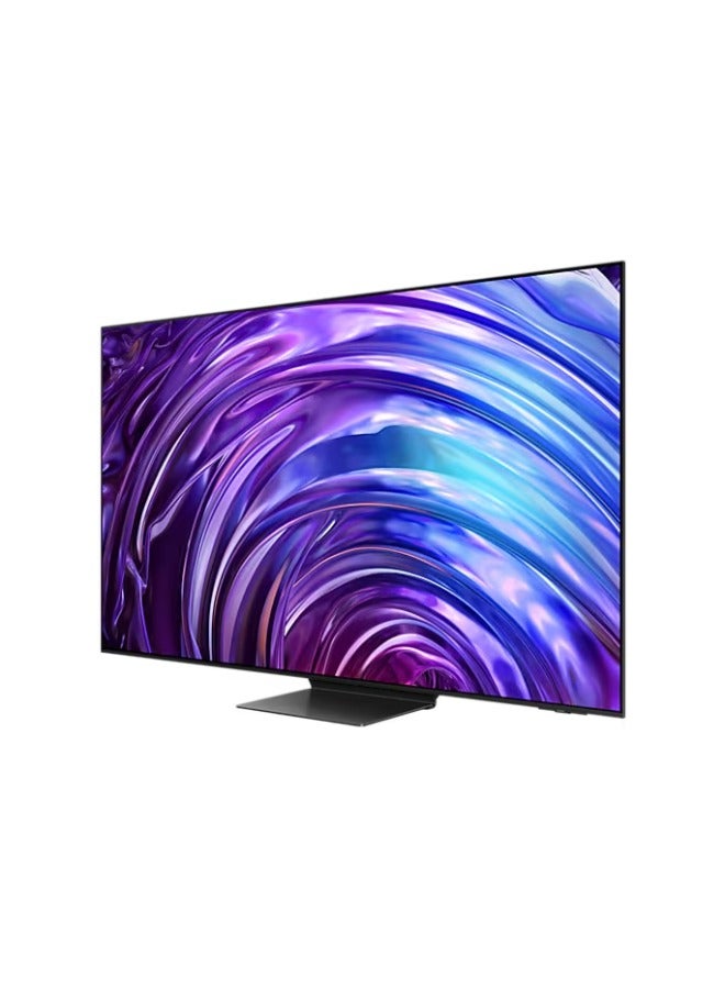 Samsung - Samsung 65 Inch 4K UHD Smart OLED TV with Built in Receiver QA65S95DAUXEG Black Titanium - Image 1