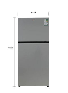 SREEN Double Door Refrigerator 347 kW SRTM-545NF Silver  - Image 4