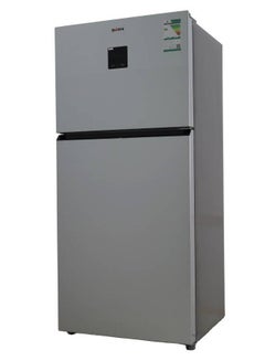 SREEN Double Door Refrigerator 21.41 Feet SRTM-605NF Silver  - Image 2